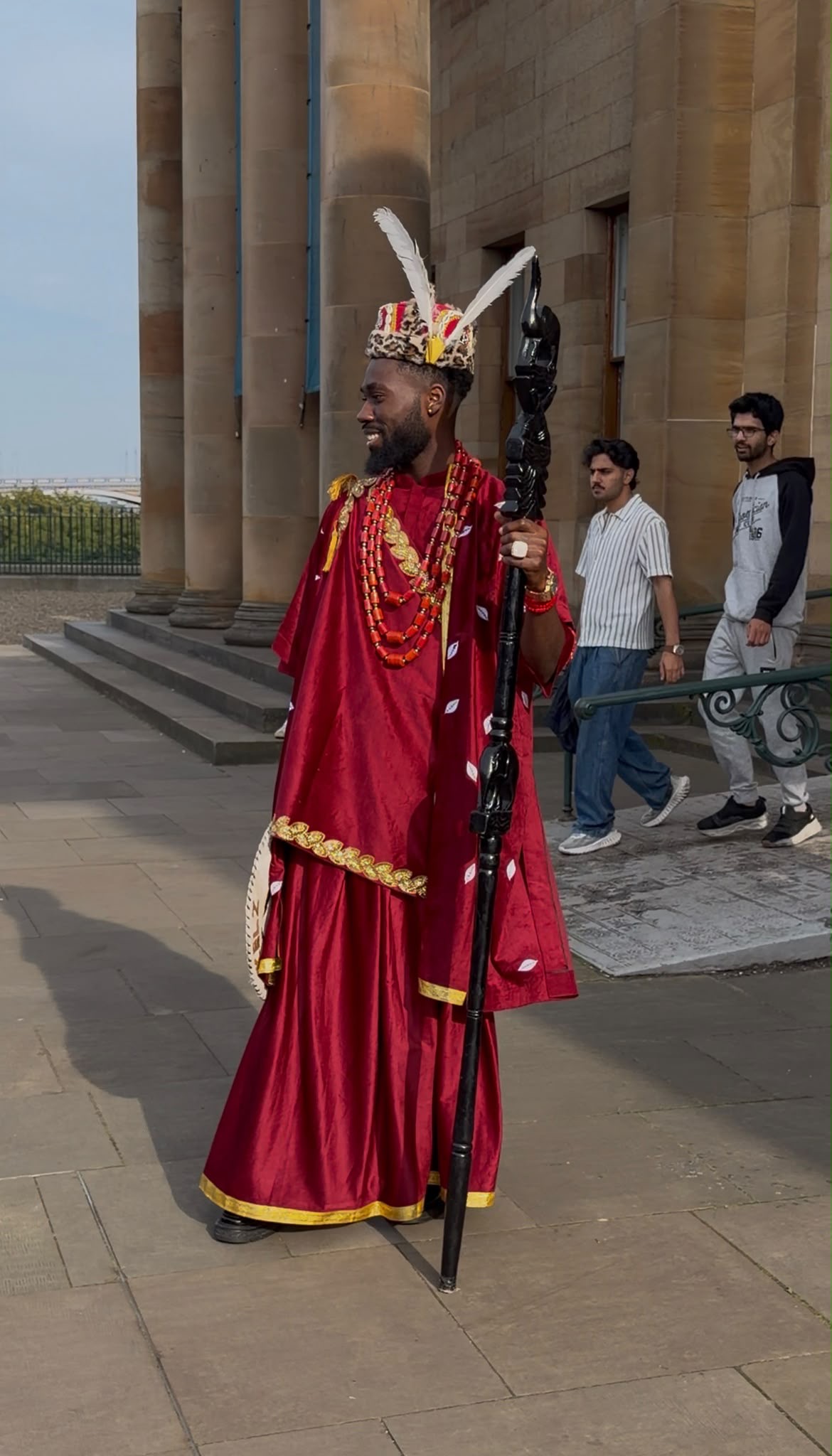 Why Dress Like a King When Britain Already Has One? Chigozie Nwaodo Has an Answer